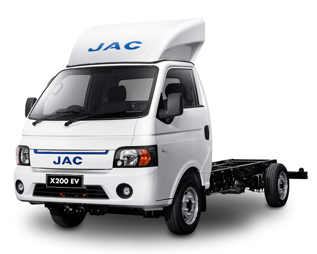 JAC Motors Launches Eco-Friendly X200 EV 1.9-tonne forward-cab 